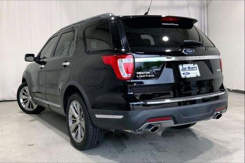 Shadow Black 2018 Ford Explorer Limited