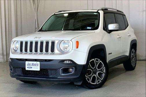 Alpine White 2015 Jeep Renegade Limited