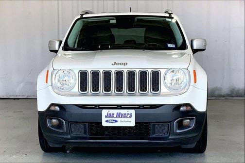 Alpine White 2015 Jeep Renegade Limited