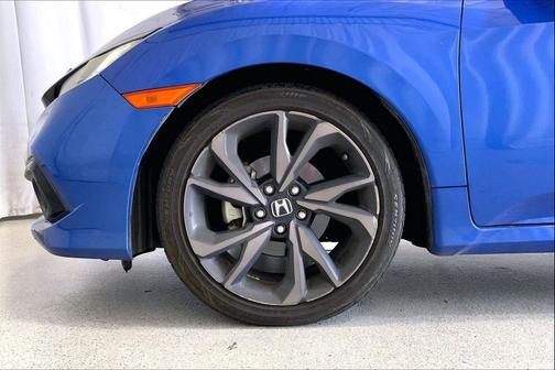 Aegean Blue Metallic 2020 Honda Civic Sport