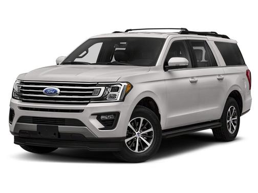 White Platinum Metallic Tri-Coat 2019 Ford Expedition Max Limited