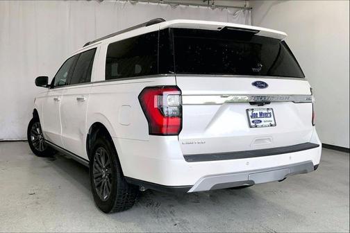 White Platinum Metallic Tri-Coat 2019 Ford Expedition Max Limited