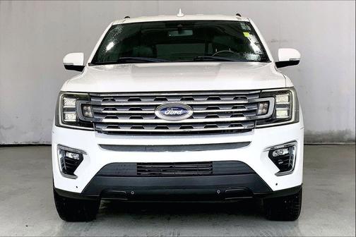 White Platinum Metallic Tri-Coat 2019 Ford Expedition Max Limited