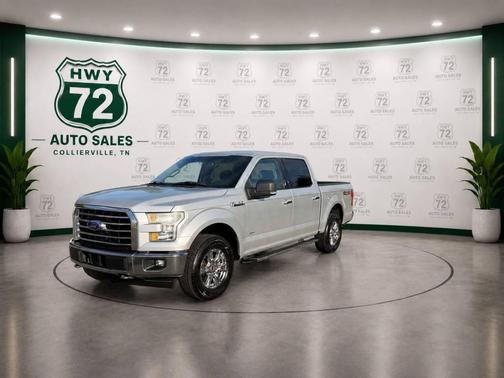 Ingot Silver Metallic/Magnetic 2017 Ford F-150 XLT
