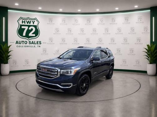 Blue Steel Metallic 2018 GMC Acadia SLT-1
