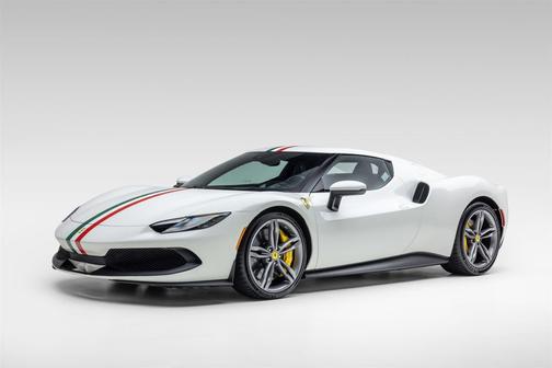 Bianco Avus 2022 Ferrari 296 GTB Coupe
