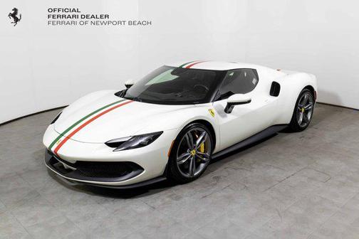 Bianco Avus 2022 Ferrari 296 GTB Coupe