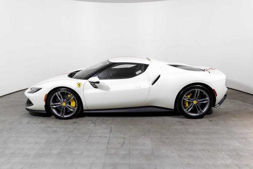 Bianco Avus 2022 Ferrari 296 GTB Coupe