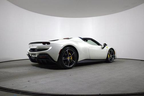 Bianco Italia 2025 Ferrari 296 GTS Convertible