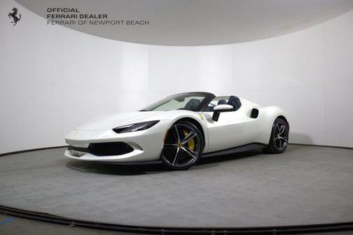 Bianco Italia 2025 Ferrari 296 GTS Convertible