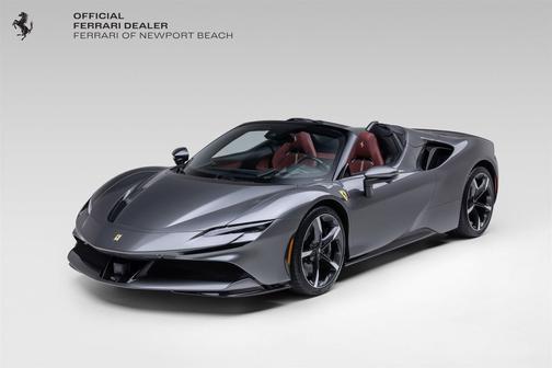 Grigio Ferro 2024 Ferrari SF90 Spider Convertible