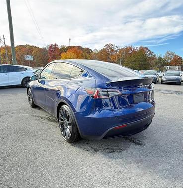 Deep Blue Metallic 2022 Tesla Model Y Performance Dual Motor All-Wheel Drive