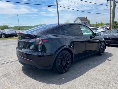 Solid Black 2025 Tesla Model Y Long Range Dual Motor All-Wheel Drive