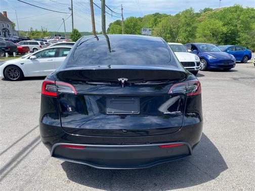 Solid Black 2025 Tesla Model Y Long Range Dual Motor All-Wheel Drive