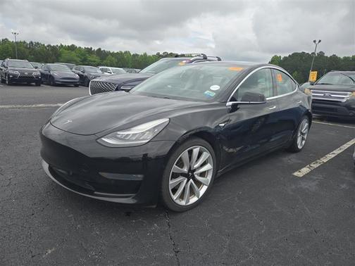 Solid Black 2019 Tesla Model 3 Long Range