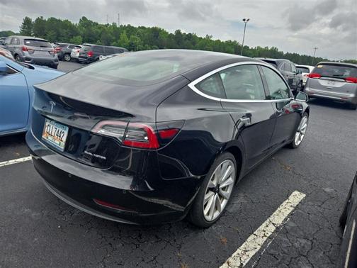 Solid Black 2019 Tesla Model 3 Long Range