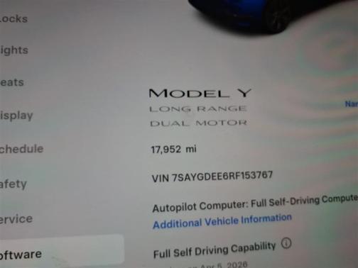 Deep Blue Metallic 2024 Tesla Model Y Long Range Dual Motor All-Wheel Drive