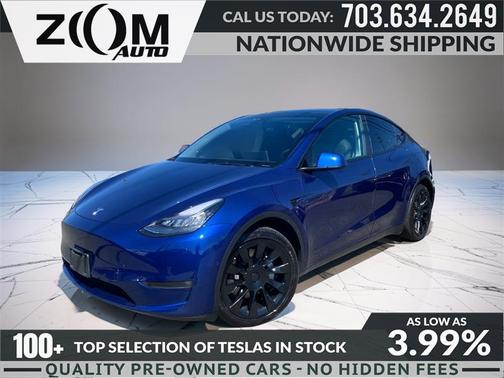 Deep Blue Metallic 2023 Tesla Model Y Long Range Dual Motor All-Wheel Drive