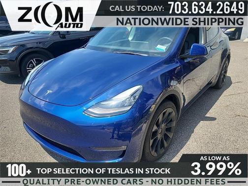 Deep Blue Metallic 2023 Tesla Model Y Long Range Dual Motor All-Wheel Drive