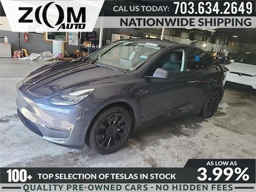 Stealth Grey 2024 Tesla Model Y Long Range Dual Motor All-Wheel Drive