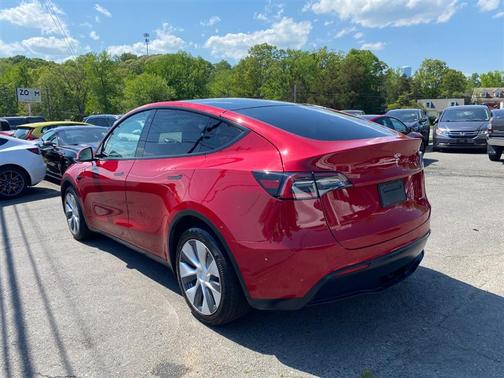Red Multi-Coat 2021 Tesla Model Y Long Range Dual Motor All-Wheel Drive