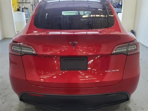 Red Multi-Coat 2021 Tesla Model Y Long Range Dual Motor All-Wheel Drive