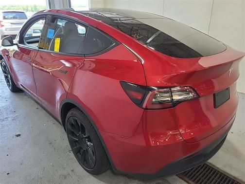 Red Multi-Coat 2021 Tesla Model Y Long Range Dual Motor All-Wheel Drive