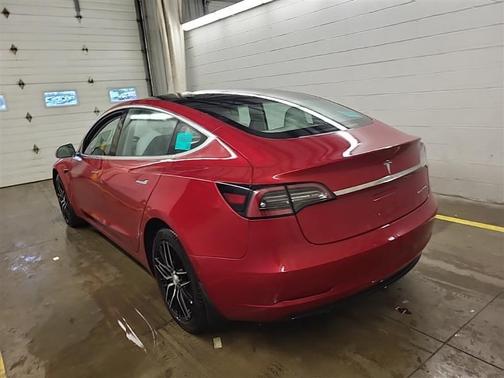 Red Multi-Coat 2018 Tesla Model 3 Long Range