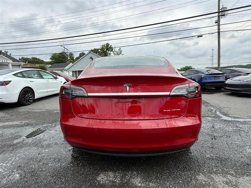 Red Multi-Coat 2018 Tesla Model 3 Long Range