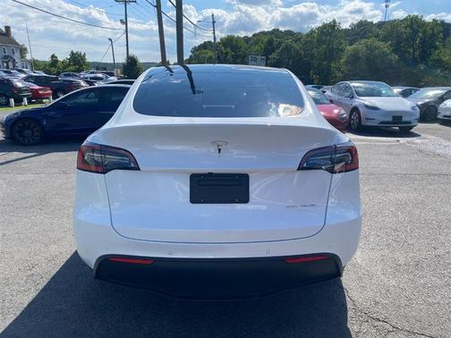 Pearl White Multi-Coat 2021 Tesla Model Y Long Range Dual Motor All-Wheel Drive