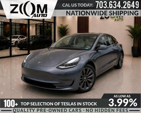 Solid Black 2023 Tesla Model 3 Performance