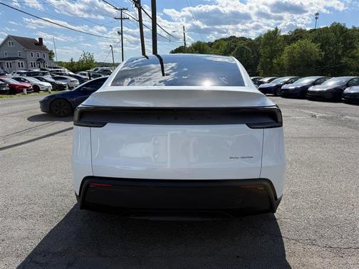 Pearl White Multi-Coat 2026 Tesla Model Y Long Range Launch Series