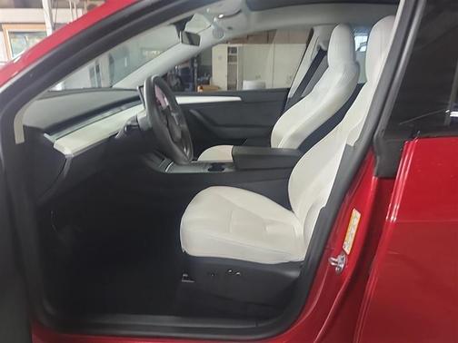 Red Multi-Coat 2023 Tesla Model Y Long Range Dual Motor All-Wheel Drive