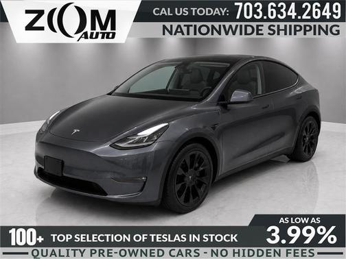 Stealth Grey 2024 Tesla Model Y Long Range Dual Motor All-Wheel Drive