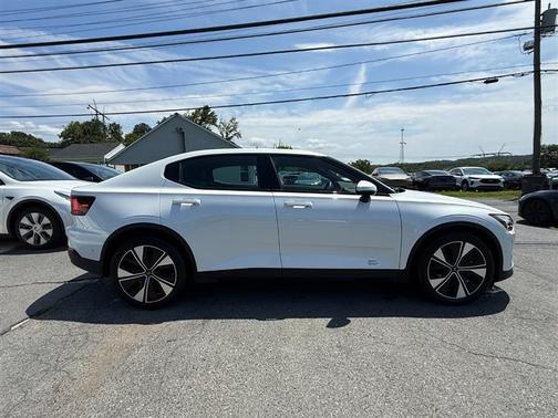 Snow Metallic 2023 Polestar 2 Long Range Dual Motor Plus