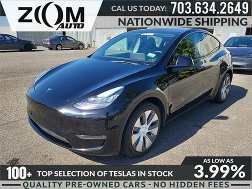 Solid Black 2023 Tesla Model Y Long Range Dual Motor All-Wheel Drive