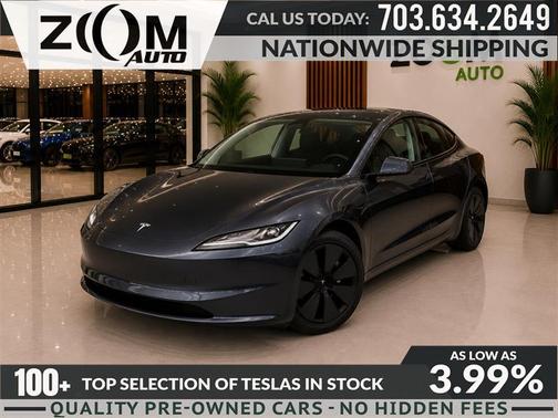 Stealth Grey 2024 Tesla Model 3 Standard Range