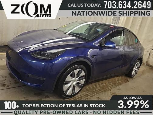 Deep Blue Metallic 2023 Tesla Model Y Long Range Dual Motor All-Wheel Drive