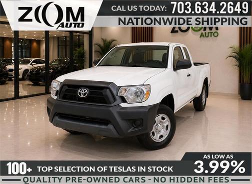 Super White 2015 Toyota Tacoma Base
