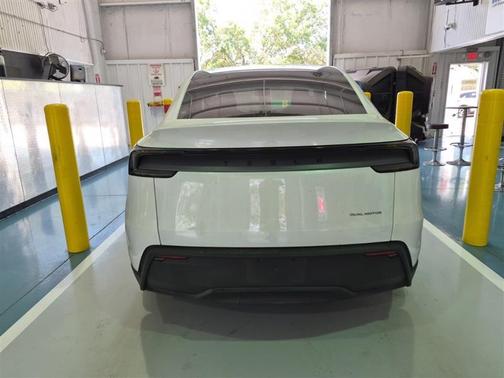 Pearl White Multi-Coat 2026 Tesla Model Y Long Range Launch Series