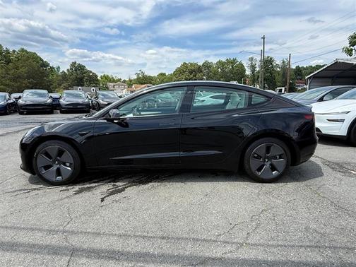 Solid Black 2023 Tesla Model 3 Standard Range Plus
