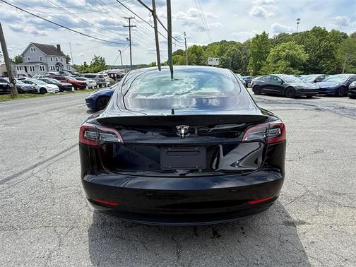 Solid Black 2023 Tesla Model 3 Standard Range Plus