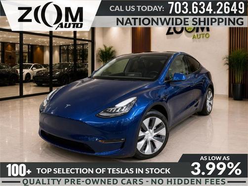 Deep Blue Metallic 2023 Tesla Model Y Long Range AWD