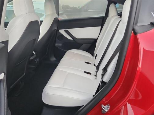 Red Multi-Coat 2022 Tesla Model Y Long Range Dual Motor All-Wheel Drive