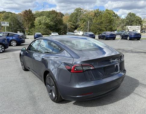 Solid Black 2023 Tesla Model 3 Standard Range Plus