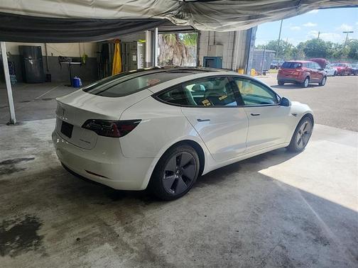 Pearl White Multi-Coat 2023 Tesla Model 3 Long Range