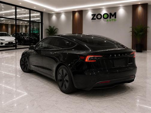 Solid Black 2024 Tesla Model 3 Long Range