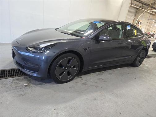 Solid Black 2023 Tesla Model 3 Standard Range Plus