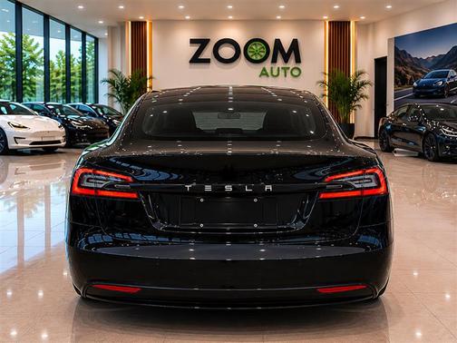 Solid Black 2019 Tesla Model S 75D