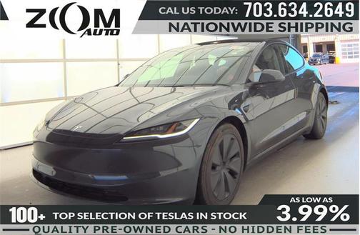 Stealth Grey 2024 Tesla Model 3 Standard Range